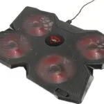 Trust GXT 278 Yozu Cooling Pad για Laptop έως 17.3" με 4 Ανεμιστήρες και Φωτισμό