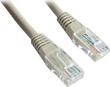 Cablexpert U/UTP Cat.5e Καλώδιο Δικτύου Ethernet 0.5m Γκρι 1τμχ PP12-05M - Image 1