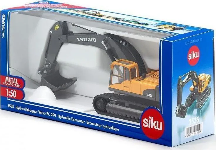 20160519142955_siku_ydraylikos_ekskafeas_volvo_ec290 Siku Υδραυλικός Εκσκαφέας Volvo EC290 Εκσκαφέας 1:50 για 3+ Ετών - Image 1