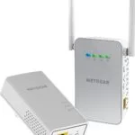 NetGear PLW1000 Powerline Διπλού Kit για Ασύρματη Σύνδεση Wi‑Fi 5 και 2 Θύρες Gigabit Ethernet