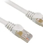Sharkoon S/FTP Cat.6 Καλώδιο Δικτύου Ethernet 10m Λευκό