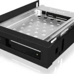 Icy Box 2.5-Inch Mobile Rack For 1x3.5-Inch SATA HDD/SSD Μαύρο IB-2217STS