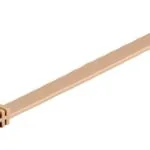 Goobay Flat U/UTP Cat.6 Καλώδιο Δικτύου Ethernet 5m Μπεζ 1τμχ 95887
