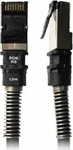 Patchsee S/FTP Cat.6a Cable 1.5m Μαύρο (PCI6-F/5) - Image 1