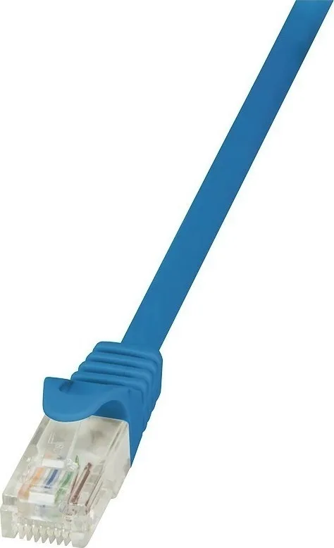 LogiLink U/UTP Cat.6 Καλώδιο Δικτύου Ethernet 0.5m Μπλε 1τμχ CP2026U - Image 1