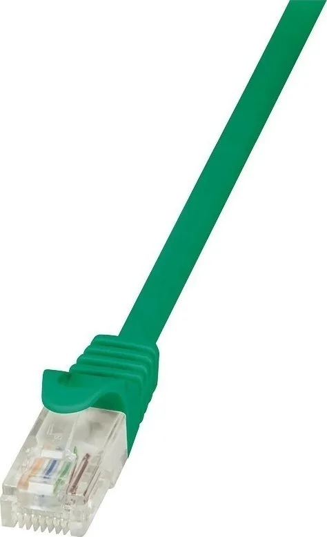 LogiLink U/UTP Cat.6 Καλώδιο Δικτύου Ethernet 0.5m Πράσινο 1τμχ CP2025U - Image 1
