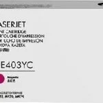 HP CE403YC Toner Magenta Γνήσιο Toner Laser Εκτυπωτή Ματζέντα/Κυανό/Μαύρο High Capacity CE403YC