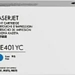 HP CE401YC Γνήσιο Toner Laser Εκτυπωτή Κυανό 7800 Σελίδων CE401YC