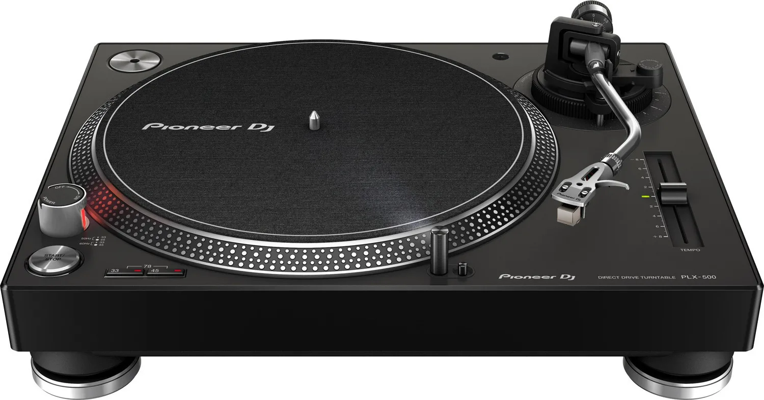 20160901150056_pioneer_plx_500 Pioneer PLX-500 PLX-500K Πικάπ με Direct Drive και Προενίσχυση Μαύρο - Image 1
