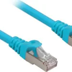 Sharkoon S/FTP Cat.6a Καλώδιο Δικτύου Ethernet 5m Μπλε 1τμχ 4044951018789