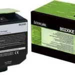 Lexmark 80C2XKE Γνήσιο Toner Laser Εκτυπωτή Μαύρο 8000 Σελίδων 80C2XKE