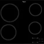 Whirlpool Κεραμική Εστία Αυτόνομη με Λειτουργία Κλειδώματος 58x51εκ. AKT 801 NE