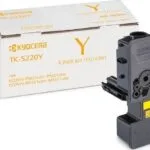 Kyocera TK-5220Y Γνήσιο Toner Laser Εκτυπωτή Κίτρινο 1200 Σελίδων 1T02R9ANL1