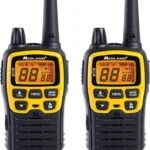 Midland XT70 Adventure Ασύρματος Πομποδέκτης PMR με Μονόχρωμη Οθόνη Σετ 2τμχ Σε Κίτρινο Χρώμα