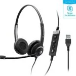 Sennheiser SC-260-USB-MS-II On Ear Multimedia Ακουστικά με μικροφωνο και σύνδεση USB-A