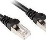 Sharkoon S/FTP Cat.6 Cable 1m Μαύρο