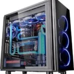 Thermaltake View 31 TG Gaming Midi Tower Κουτί Υπολογιστή με Πλαϊνό Παράθυρο Μαύρο