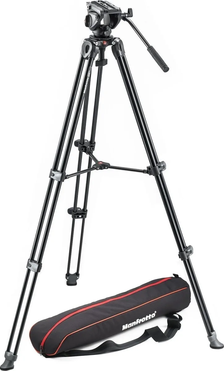 20170302172835_manfrotto_tripod_with_fluid_video_head_lightweight_with_side_lock_mvk500am_tripodo_vinteo Manfrotto Tripod With Fluid Video Head Lightweight With Side Lock MVK500AM Τρίποδο - Βίντεο - Image 1