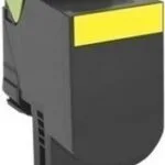 Lexmark 70C2XYE Γνήσιο Toner Laser Εκτυπωτή Κίτρινο Return Program 4000 Σελίδων 70C2XYE