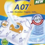 Swirl A07 Σακούλες Σκούπας 4τμχ Συμβατή με Σκούπα AEG / Electrolux