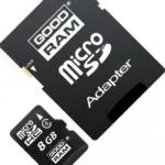 GoodRAM M40A microSDHC 8GB Class 4 Default Speed με αντάπτορα