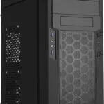 Silverstone Precision PS13B Midi Tower Κουτί Υπολογιστή Μαύρο