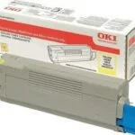 OKI 46443101 Γνήσιο Toner Laser Εκτυπωτή Κίτρινο High Capacity 10000 Σελίδων