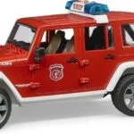Bruder Jeep Wrangler Unlimited Rubicon Fire Engine Αυτοκινητάκι 1:16 Πυροσβεστικό για 3+ Ετών