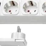 Brennenstuhl 1153120100 Πολύπριζο Aσφαλείας 4 Θέσεων με Διακόπτη και Καλώδιο 2m 1153120100