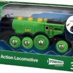 Brio Toys Big Green Action Locomotive Τρενάκι με Ήχο και Φως για 3+ Ετών 33593