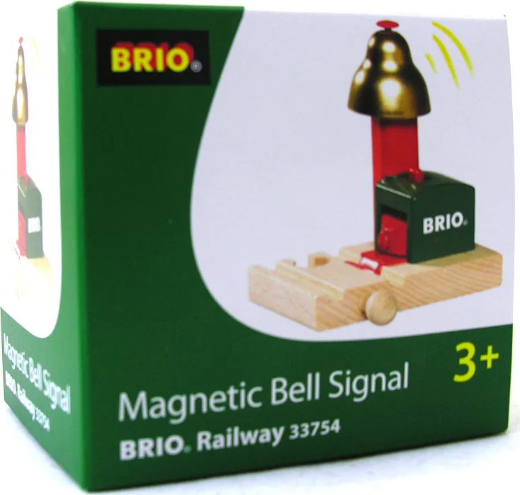20170504105720_brio_toys_magnetic_bell_signal Brio Toys Bell Signal Αξεσουάρ Σιδηρόδρομου για 3+ Ετών 33754 - Image 1