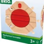 Brio Toys Mechanical Turntable Σετ με Τρενάκι από Ξύλο για 3+ Ετών 33361
