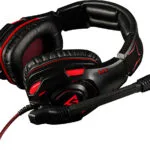 Modecom MC-832 Over Ear Gaming Headset με σύνδεση USB Κόκκινο