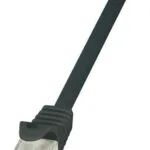 LogiLink U/UTP Cat.6 Καλώδιο Δικτύου Ethernet 5m Μαύρο 1τμχ CP2073U