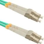 Qoltec Optical Fiber LC-LC Cable 3m Τιρκουάζ (54077)
