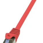 LogiLink S/FTP Cat.6a Καλώδιο Δικτύου Ethernet 3m Κόκκινο 1τμχ CQ3064S
