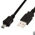 Digitus USB 2.0 Cable USB-A male - mini USB-B male 1m (AK-300130-010-S)