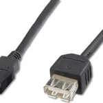 Digitus USB 2.0 Cable USB-A male - USB-A female 3m (AK-300200-030-S)