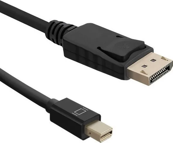 Qoltec Cable DisplayPort male - mini DisplayPort male 1,8m (50434) - Image 1