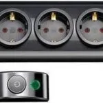 Brennenstuhl Πολύπριζο Aσφαλείας 7 Θέσεων με USB-A, Διακόπτη και Καλώδιο 2m 1153300467