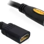 DeLock 83081 HDMI 1.4 Cable HDMI male - HDMI female 3m Μαύρο 83081