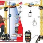 Dickie Mega Crane Τηλεκατευθυνόμενο Δομικό Όχημα 203462412