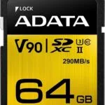 Adata Premier One SDXC 64GB U3 V90 UHS-II 290MB/s