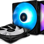 Deepcool RF 120 Case Fan με RGB Φωτισμό και Σύνδεση 4-Pin PWM 3τμχ