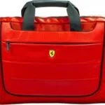 Ferrari Breafcase MacBook Τσάντα Ώμου / Χειρός για Laptop 15.4" σε Κόκκινο χρώμα