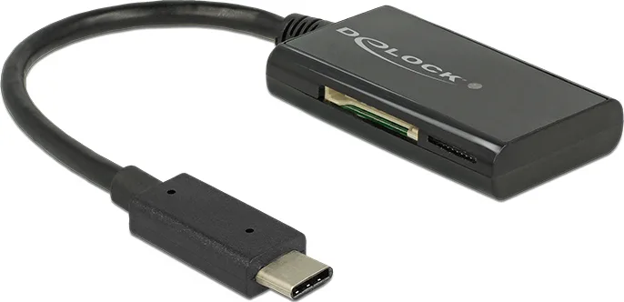 DeLock Card Reader USB 3.1 Type-C για SD/MemoryStick (91740) - Image 1