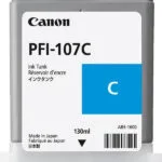 Canon PFI-107 Γνήσιο Μελάνι Εκτυπωτή InkJet Κυανό (6706B001)