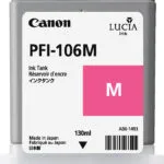 Canon PFI-106 Γνήσιο Μελάνι Εκτυπωτή InkJet Ματζέντα (6623B001)
