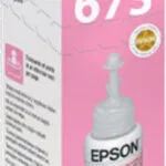 Epson 673 Γνήσιο Μελάνι Εκτυπωτή InkJet Ανοιχτό Ματζέντα (C13T67364A)