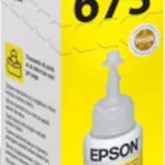 Epson 673 Γνήσιο Μελάνι Εκτυπωτή InkJet Κίτρινο (C13T67344A)
